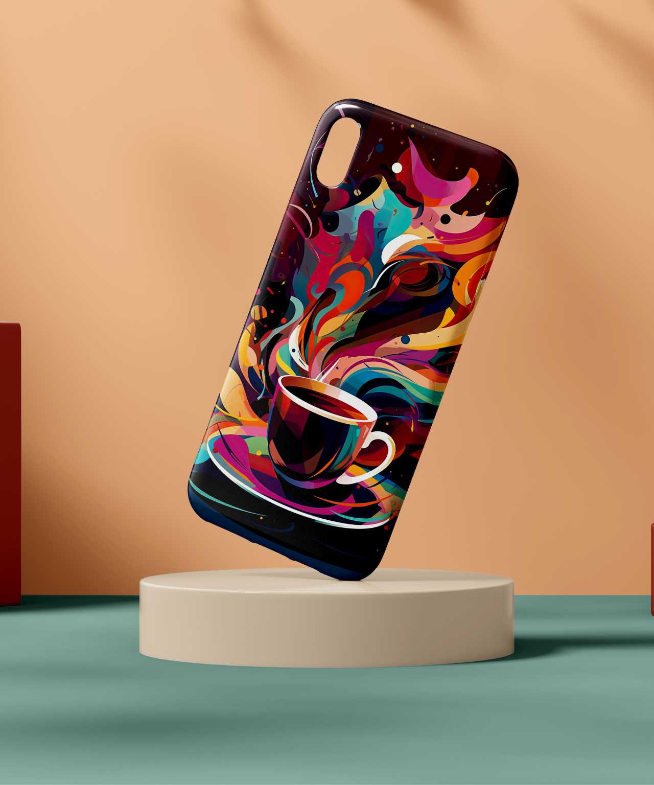 Colorful Phone Cover - Vibrant and Eye-Catching Design with Multi-Tone Patterns, Compatible with iPhone cover, Samsung, Xiaomi, Vivo, Oppo, and More