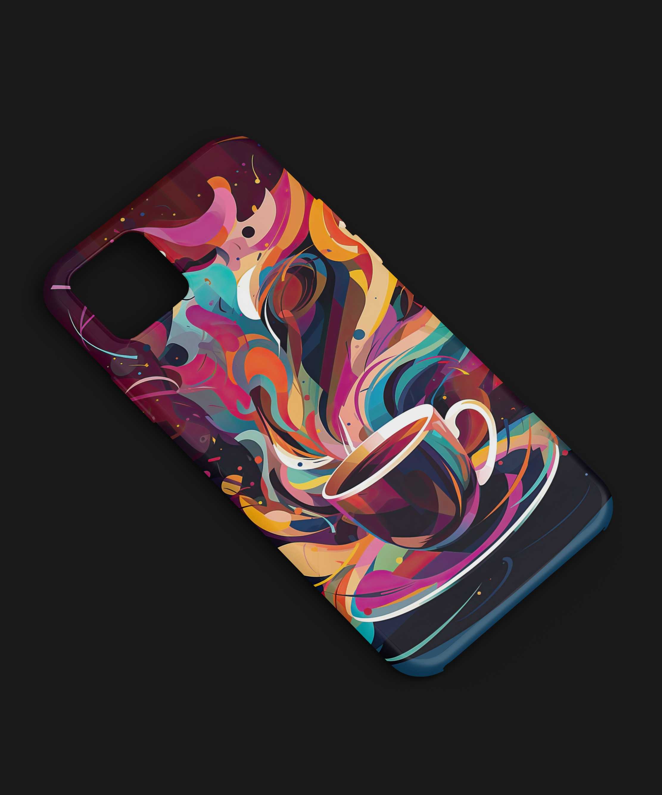 Colorful Phone Cover - Vibrant and Eye-Catching Design with Multi-Tone Patterns, Compatible with iPhone cover, Samsung, Xiaomi, Vivo, Oppo, and More