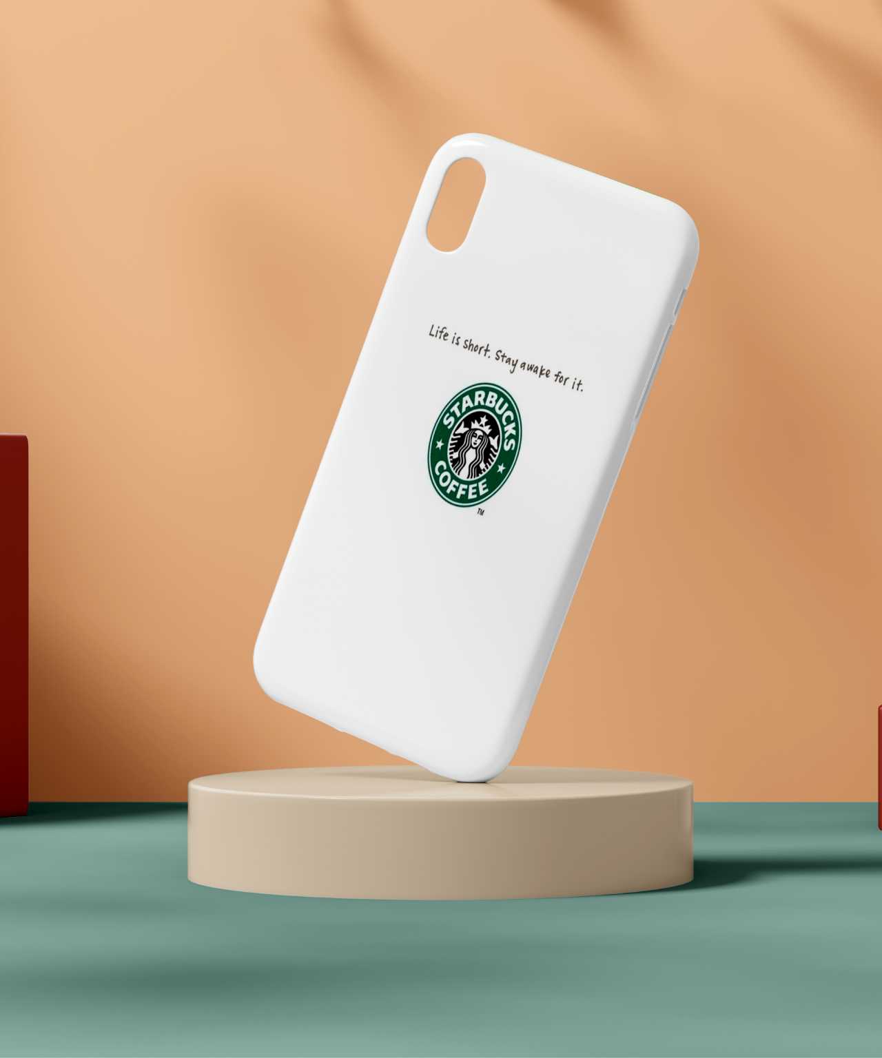 Starbucks Logo Phone Cover - Stylish and Durable Design Featuring the Iconic Starbucks Logo, Compatible with iPhone cover, Samsung, Xiaomi, Vivo, Oppo, and More