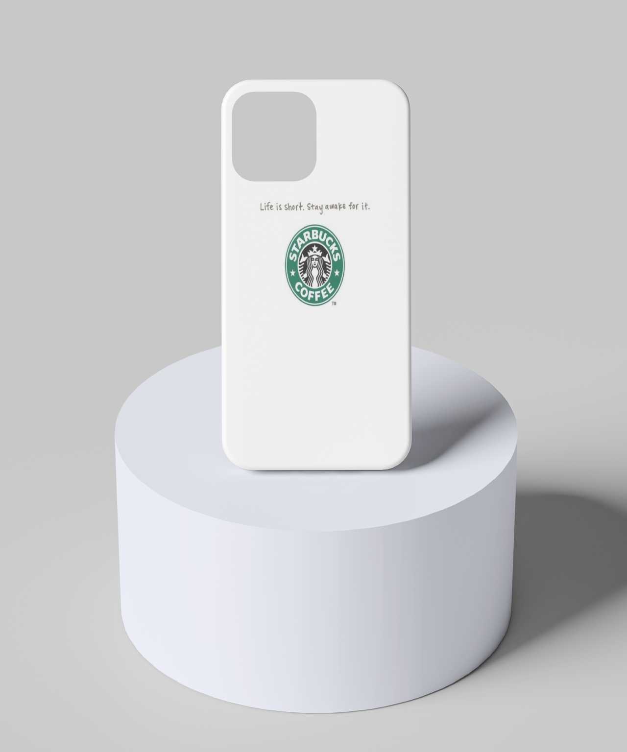 Starbucks Logo Phone Cover - Stylish and Durable Design Featuring the Iconic Starbucks Logo, Compatible with iPhone cover, Samsung, Xiaomi, Vivo, Oppo, and More