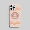 Starbucks Wave Design Mobile Case - PopCase