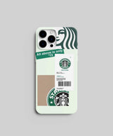 Starbucks Logo & Bill Mobile Case - PopCase