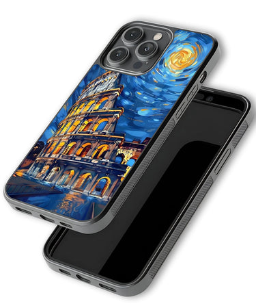 Starry Night Colosseum Design Phone Case 3