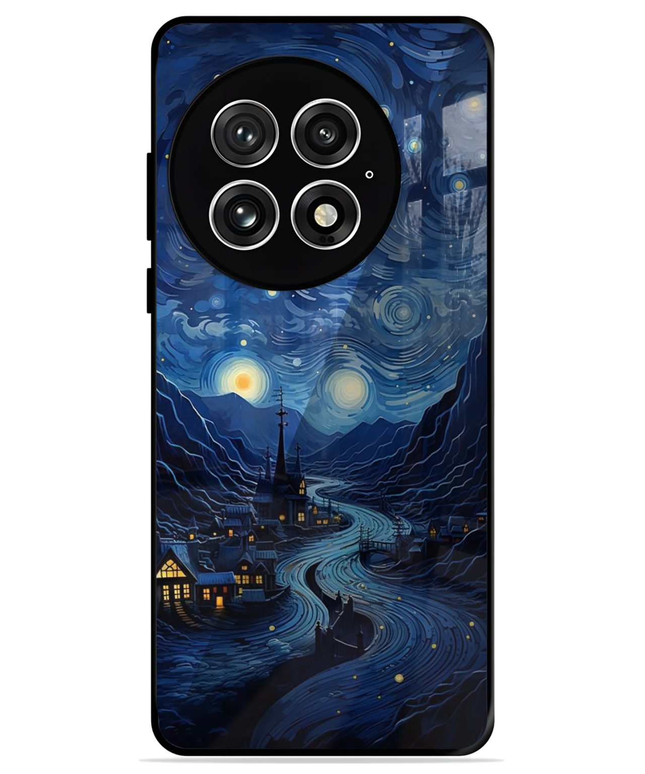 Starry Night Fantasy Phone Case for OnePlus 13.