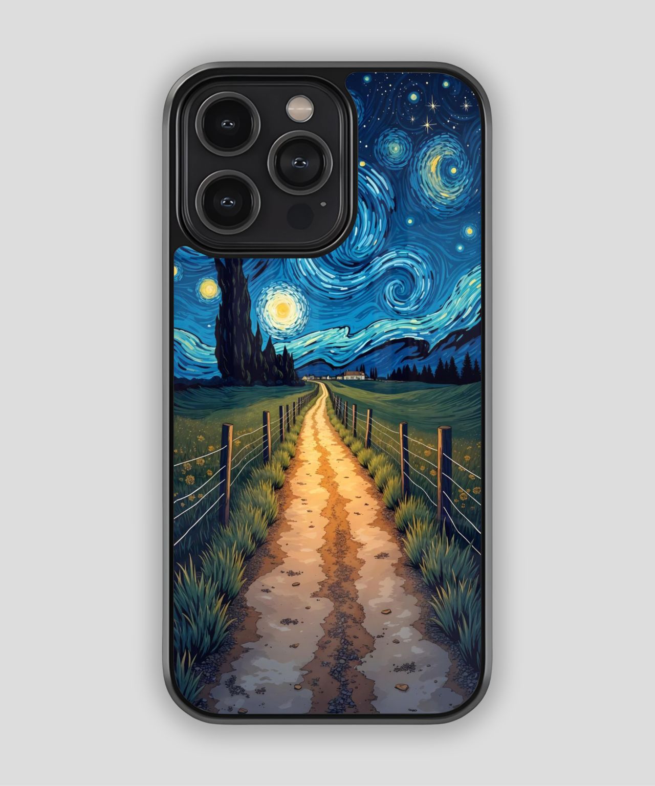 Starry Night Pathway Phone Case 1