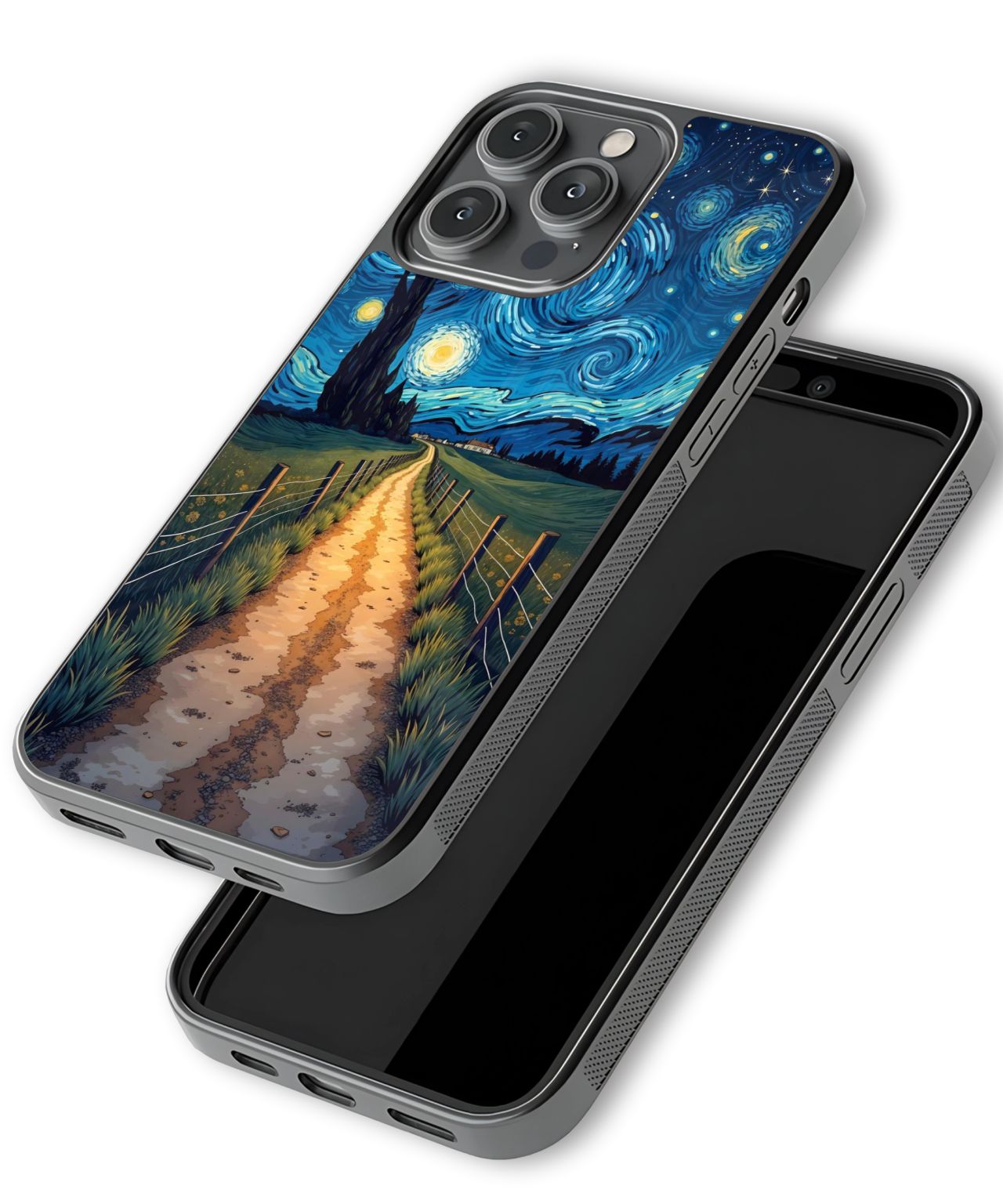 Starry Night Pathway Phone Case 3