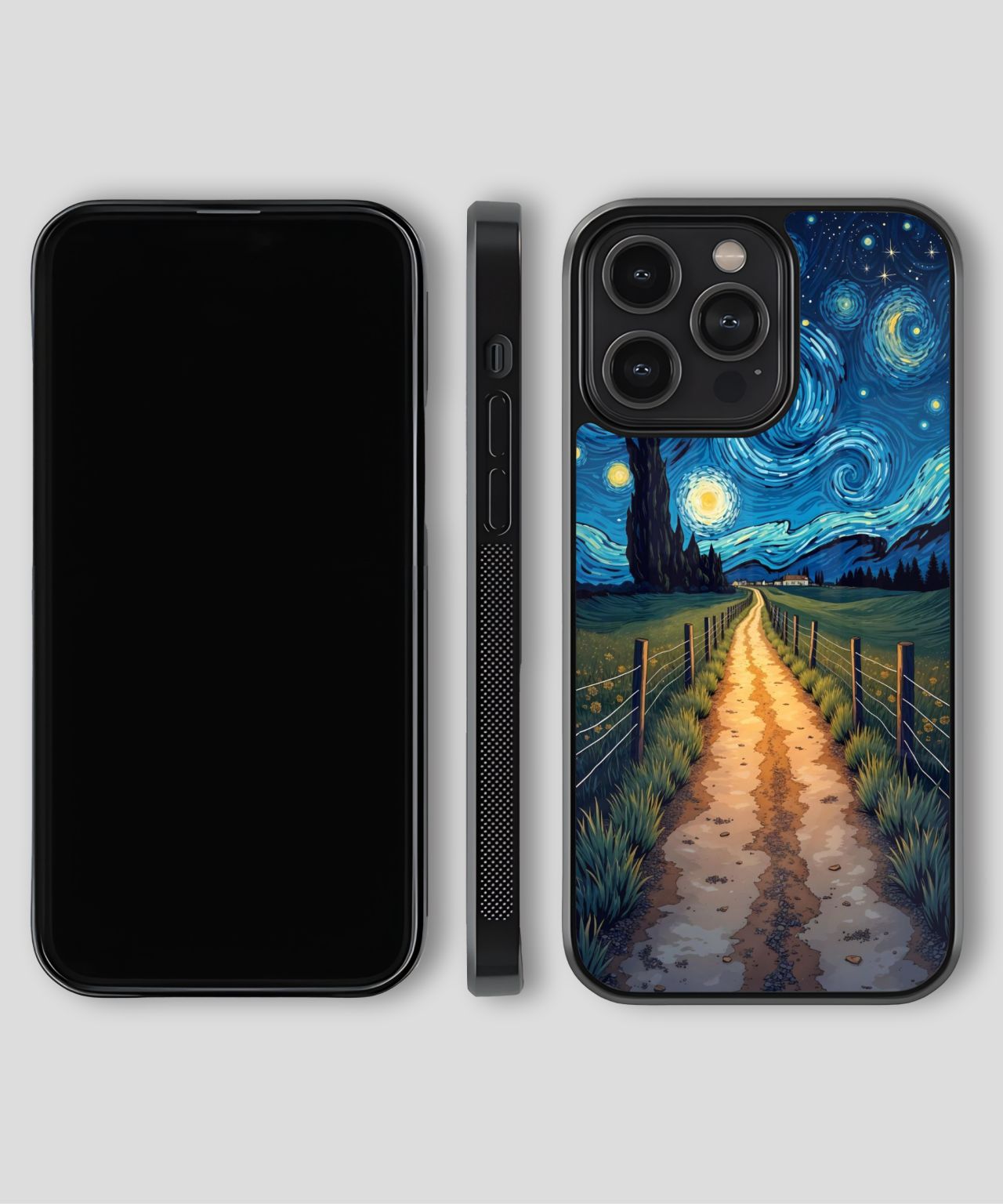 Starry Night Pathway Phone Case 4