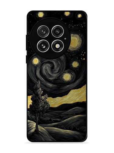 Starry Night in Black Phone Case for OnePlus 13 1