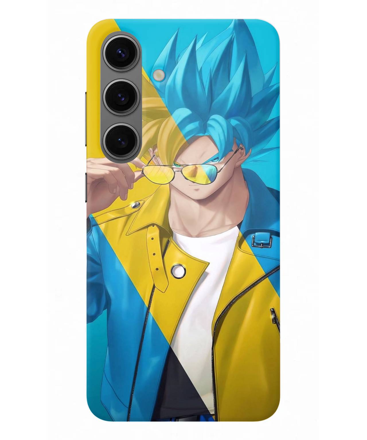 Stylish Goku Samsung s24 plus Case and Cover 1
