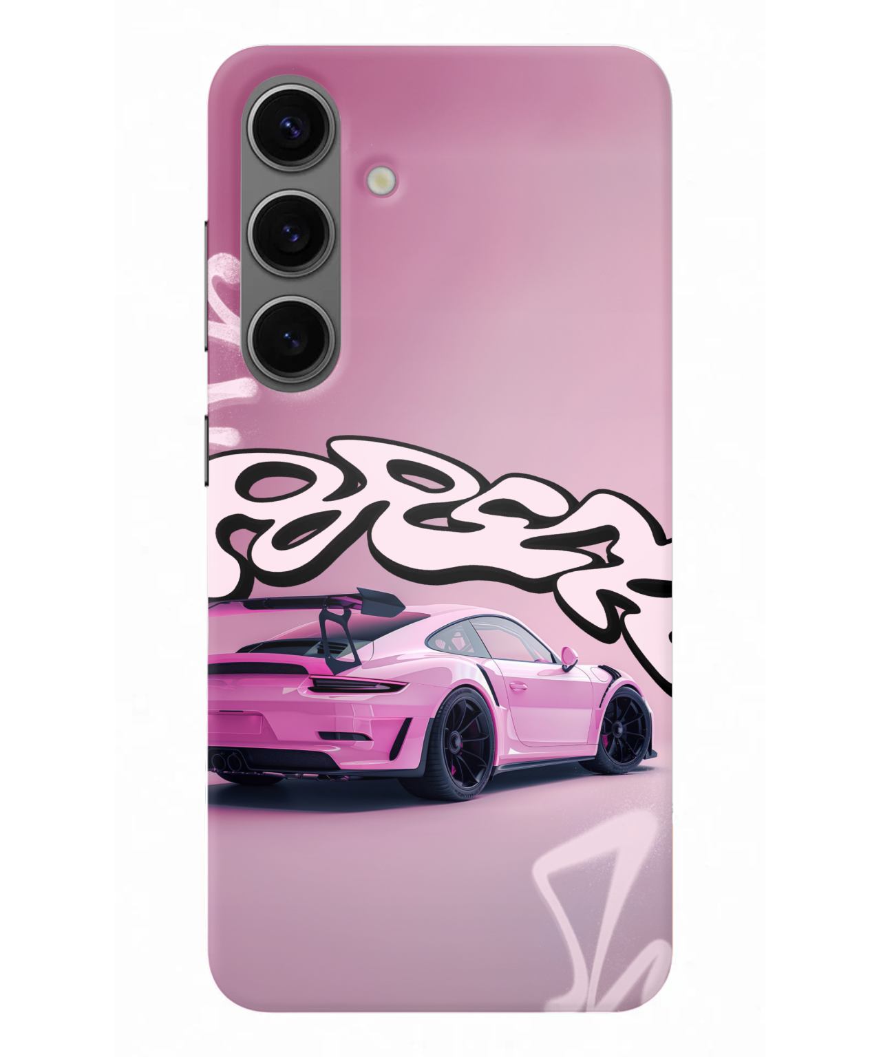 Stylish Pink Porsche Mobile Case