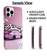 Stylish Pink Porsche Mobile Case 3