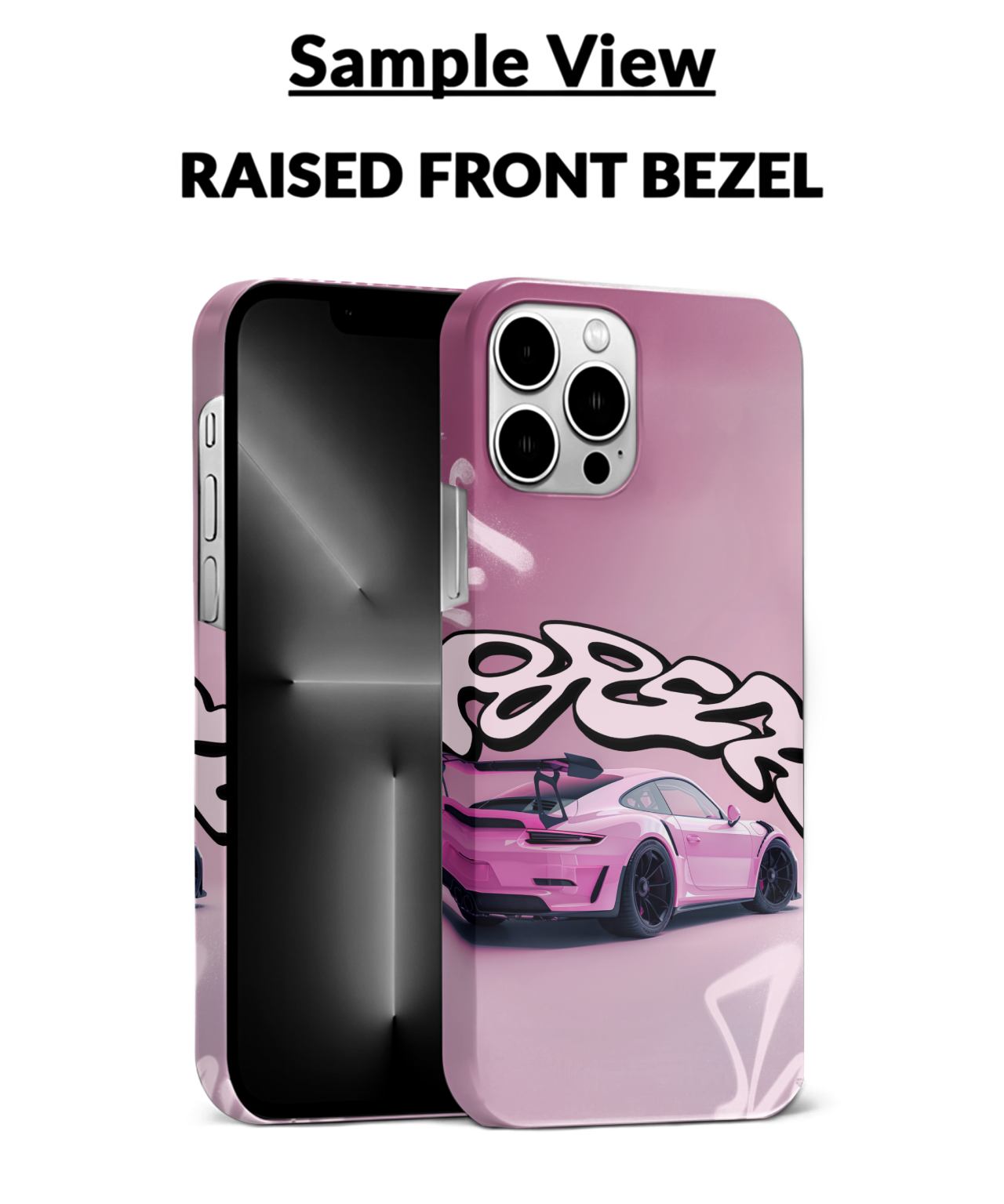 Stylish Pink Porsche Mobile Case 2