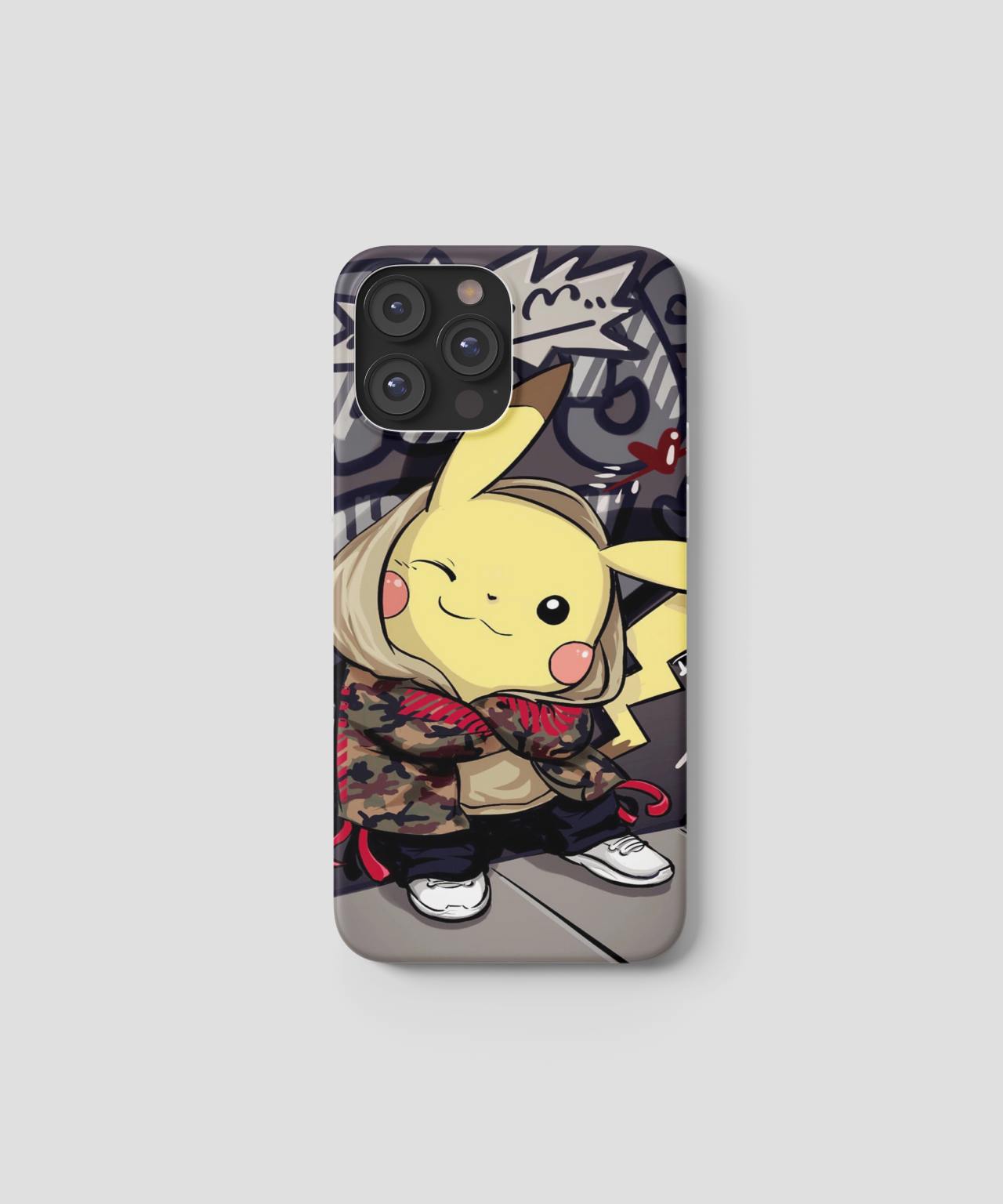 Sweet Pikachu with Hoodie Mobile Case 1