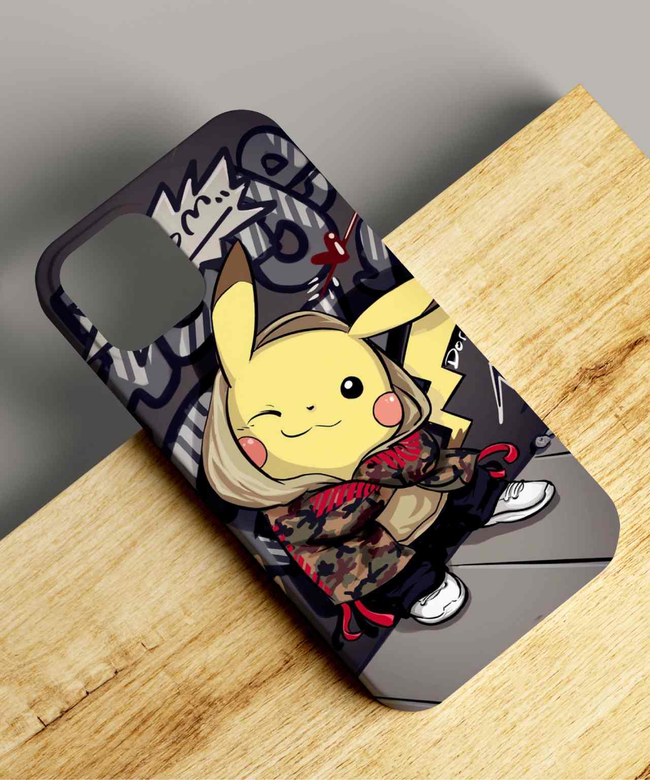 Sweet Pikachu with Hoodie Mobile Case 4