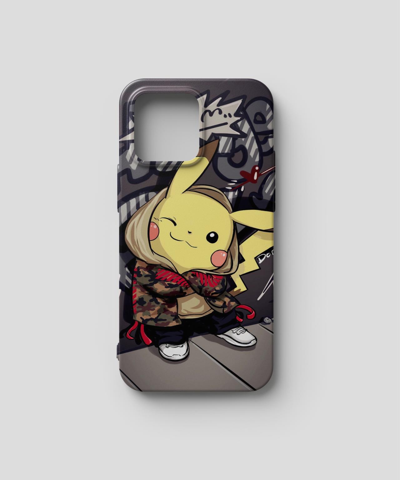 Sweet Pikachu with Hoodie Mobile Case 5