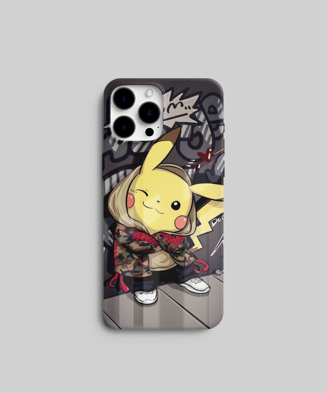 Sweet Pikachu with Hoodie Mobile Case 7