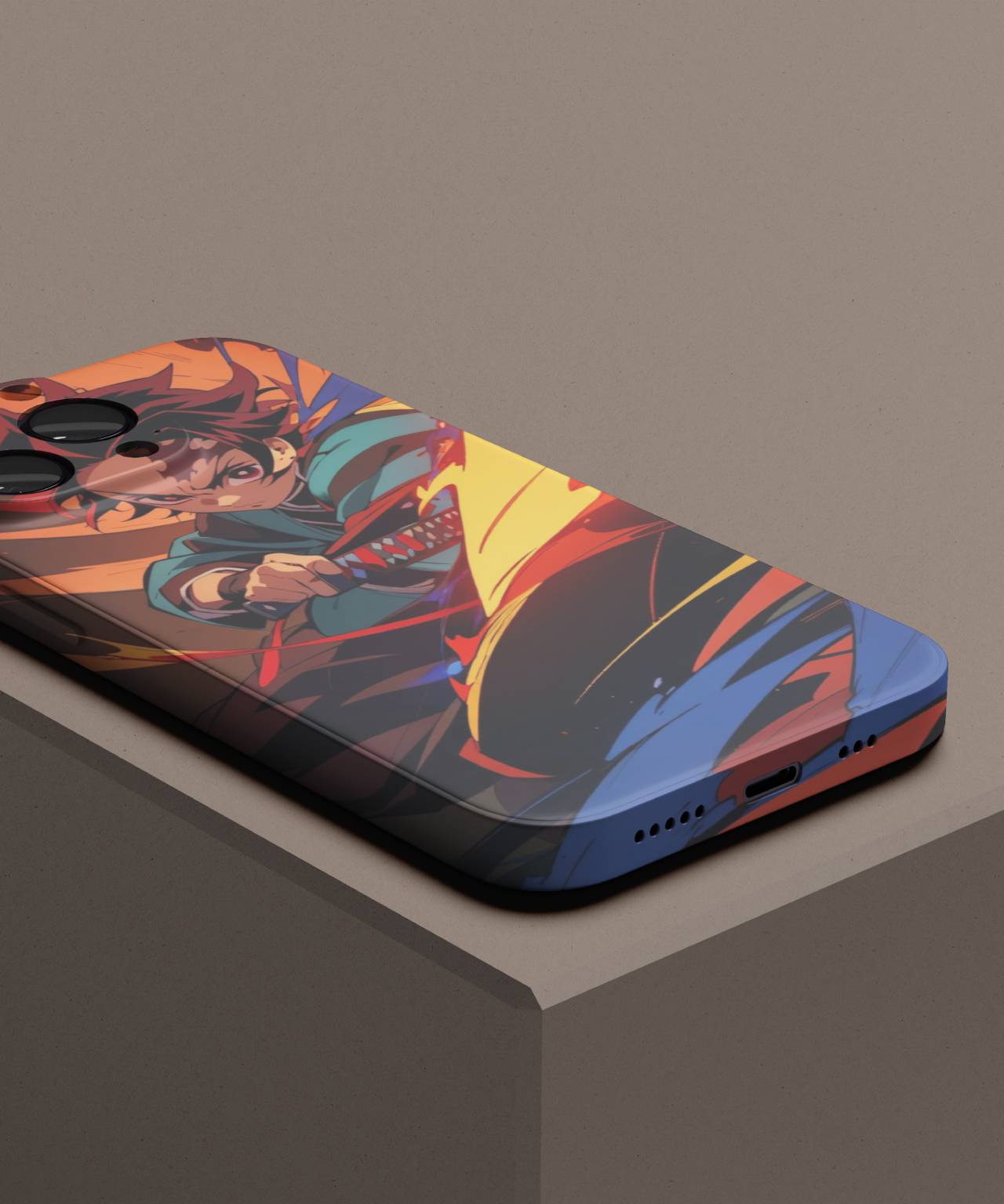 Tanjiro Kamado Action Design Phone Case and Cover 3