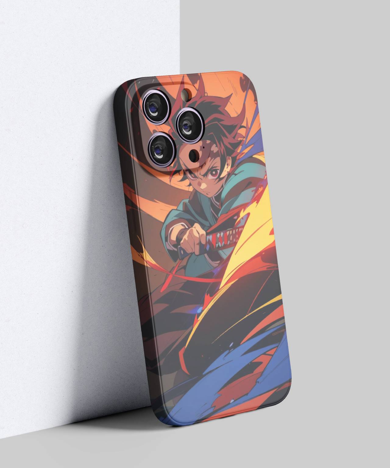 Tanjiro Kamado Action Design Phone Case and Cover 4