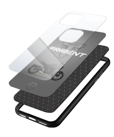 Triumph Rider Glass Case 1