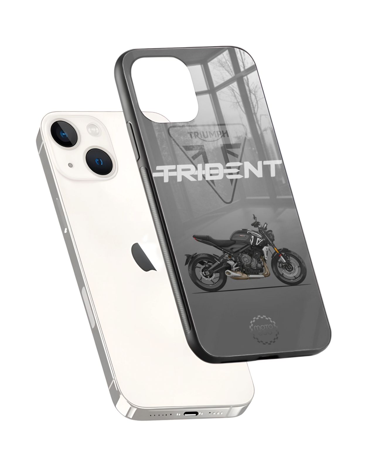 Triumph Rider Glass Case 2