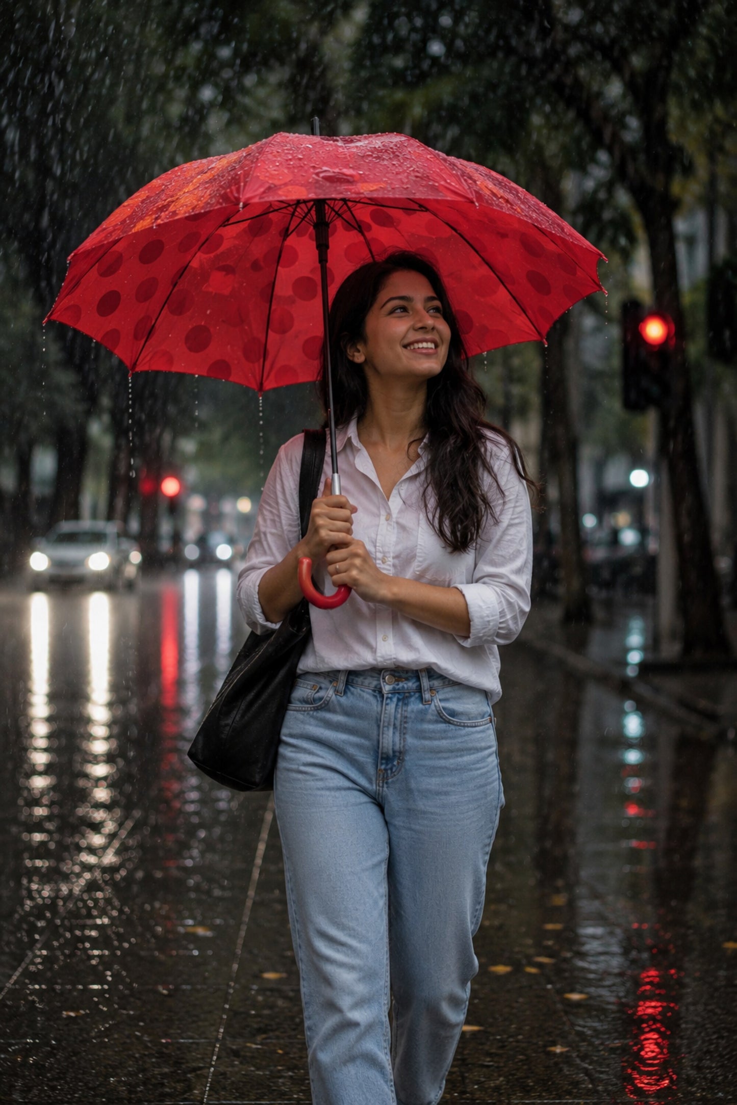 Polka Dot Umbrella India