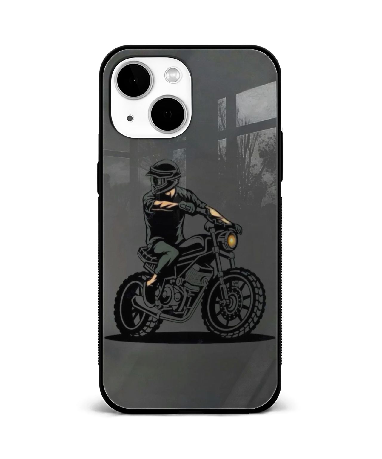 Urban Motorcycle Rider Mobile Case and Cover 1