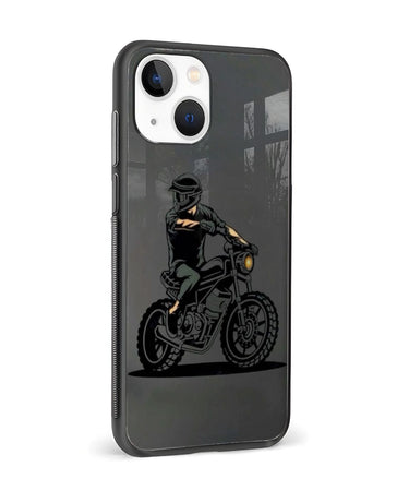 Urban Motorcycle Rider Mobile Case and Cover 4