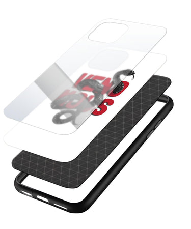 Venomous Snake Typography Phone Case 3