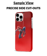 Vibrant-Red-Spiderman-Phone-Case-Studio-Shoot-2