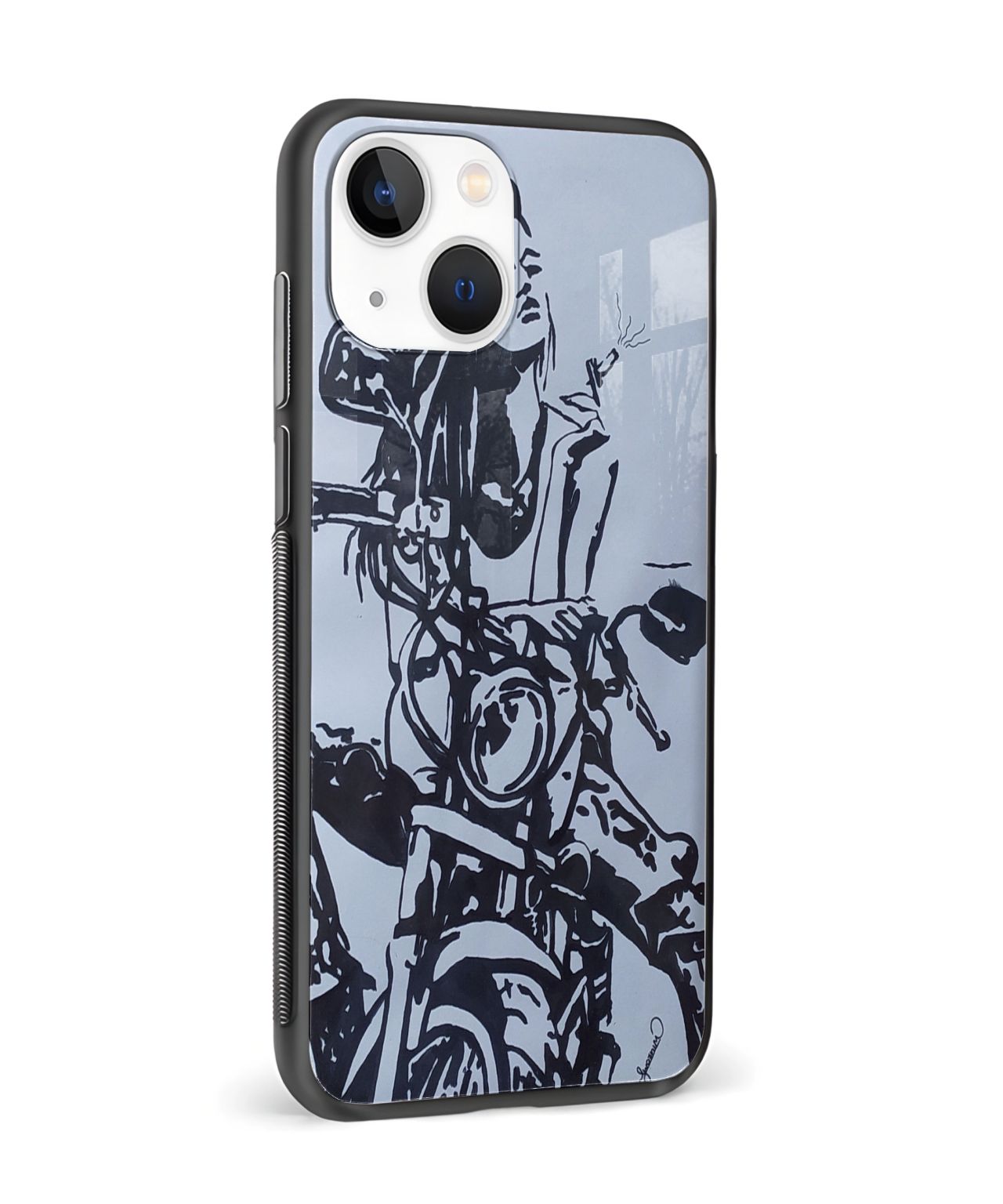 Vibrant Lady Glass Case 2