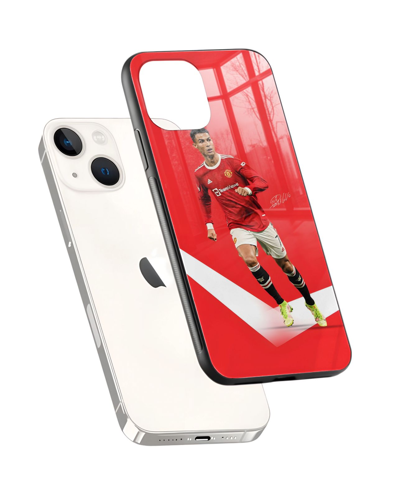 Vibrant Ronaldo Red Phone Case 2