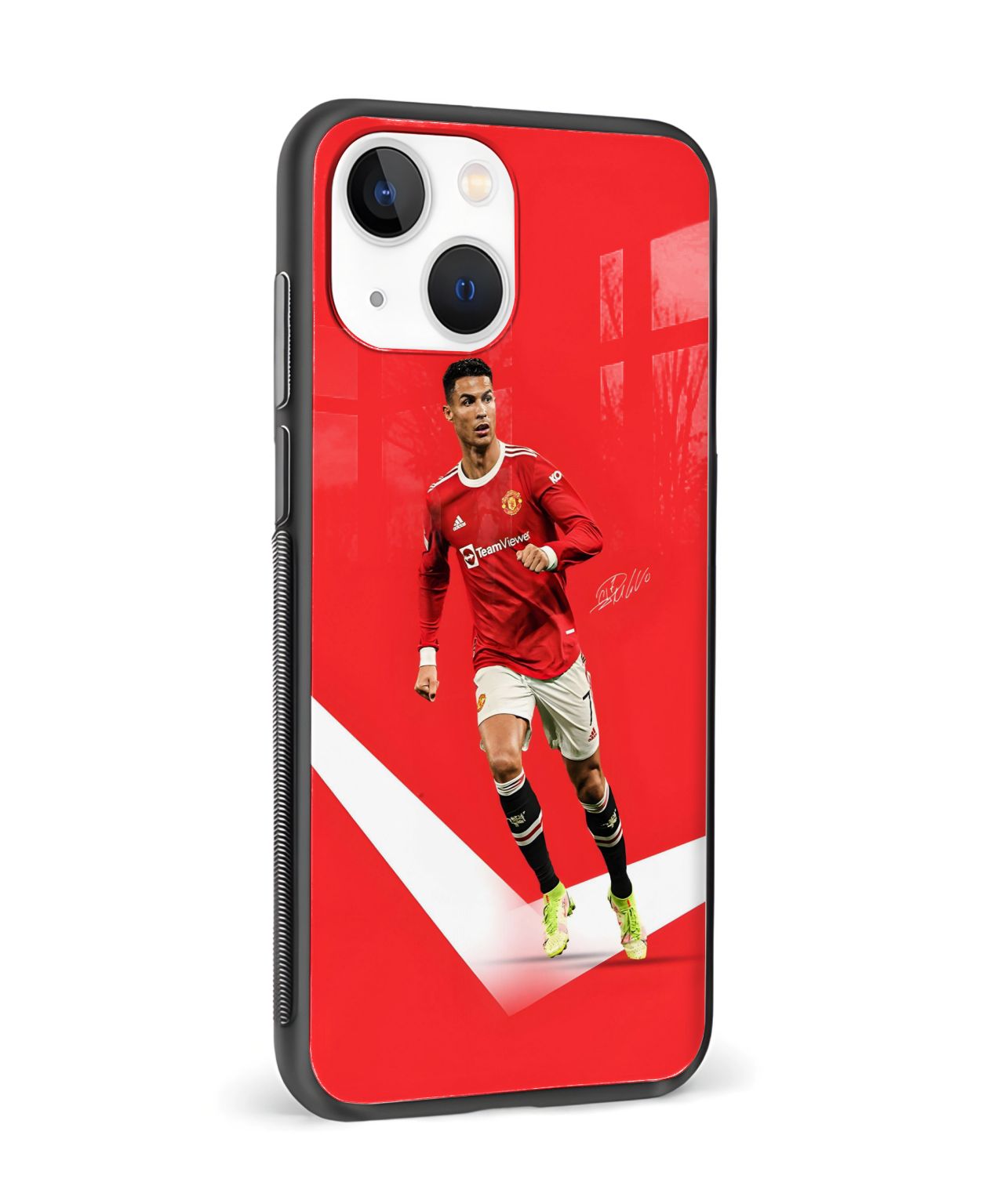 Vibrant Ronaldo Red Phone Case 4