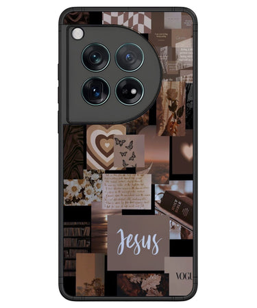 Vintage Jesus Collage Phone Case for OnePlus 12.