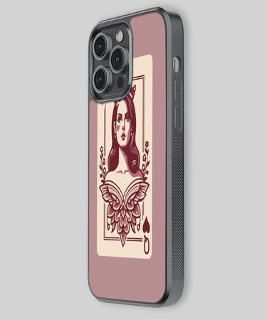 Vintage Queen Card iPhone Case 2