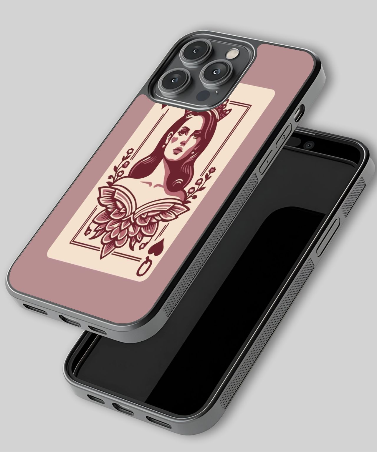Vintage Queen Card iPhone Case 3
