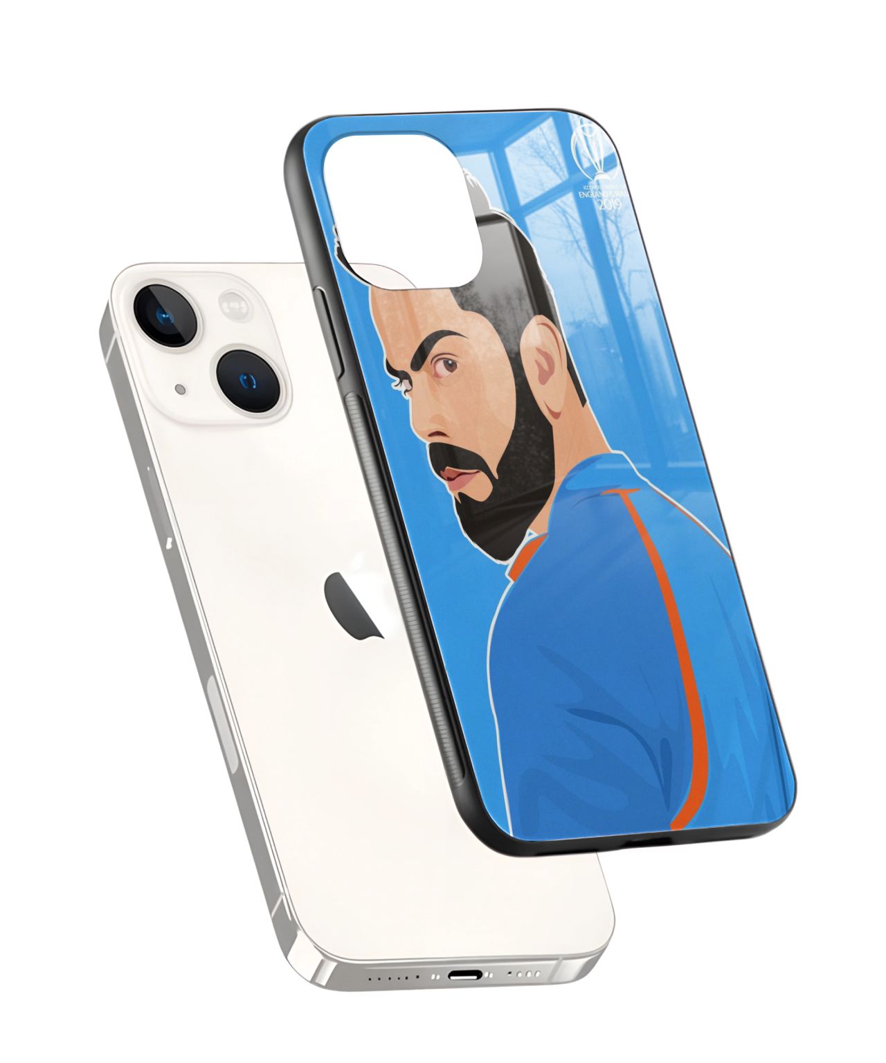 Virat Kohli CWC19 Sketched Phone Case and Cover 2