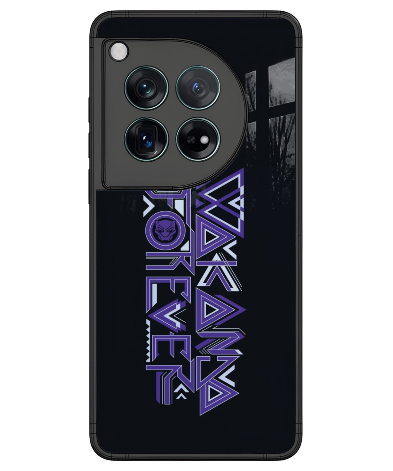 Wakanda Forever Black Panther Phone Case for OnePlus 12.