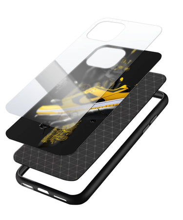 Yellow Nike Dunk Sneaker Phone Case 3