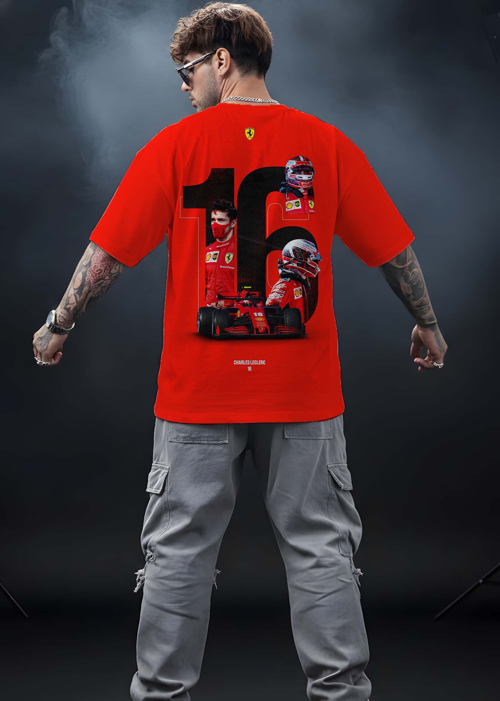 Charles Leclerc Ferrari F1 Oversized 1