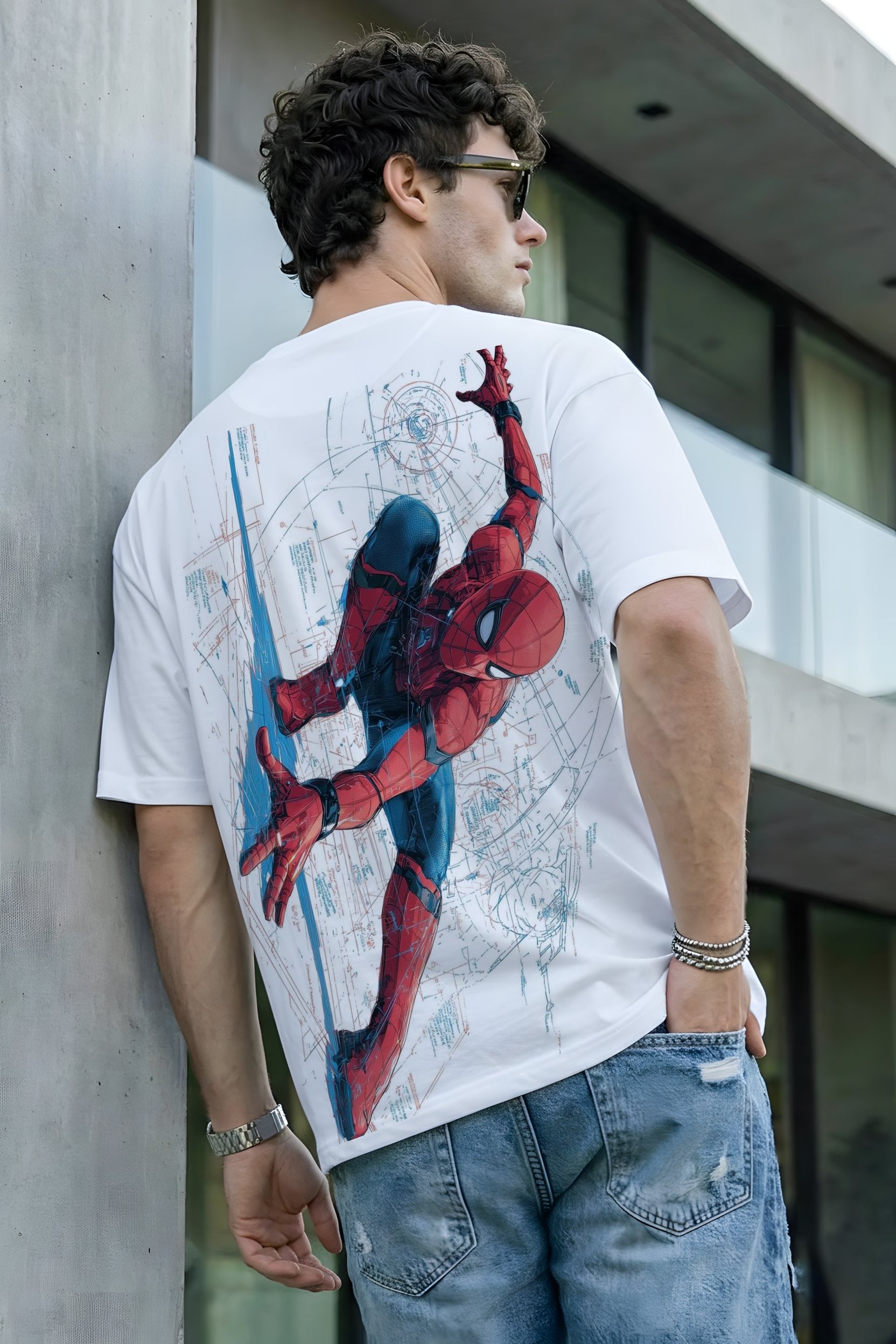 Spiderman Oversized T Shirt for Gen Z | Trendy Streetwear India