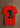Red t-shirt with Formula 1-themed design on a wooden hanger against a wooden background