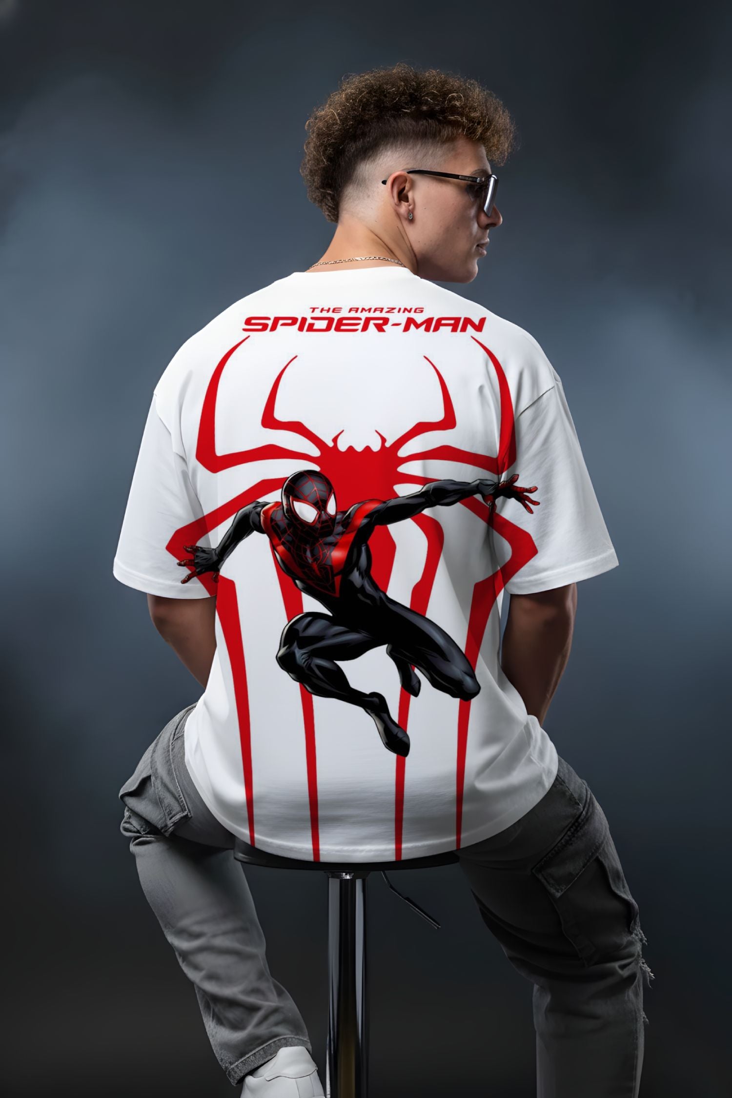 Popcase Spider-Man Oversized T-Shirt  1