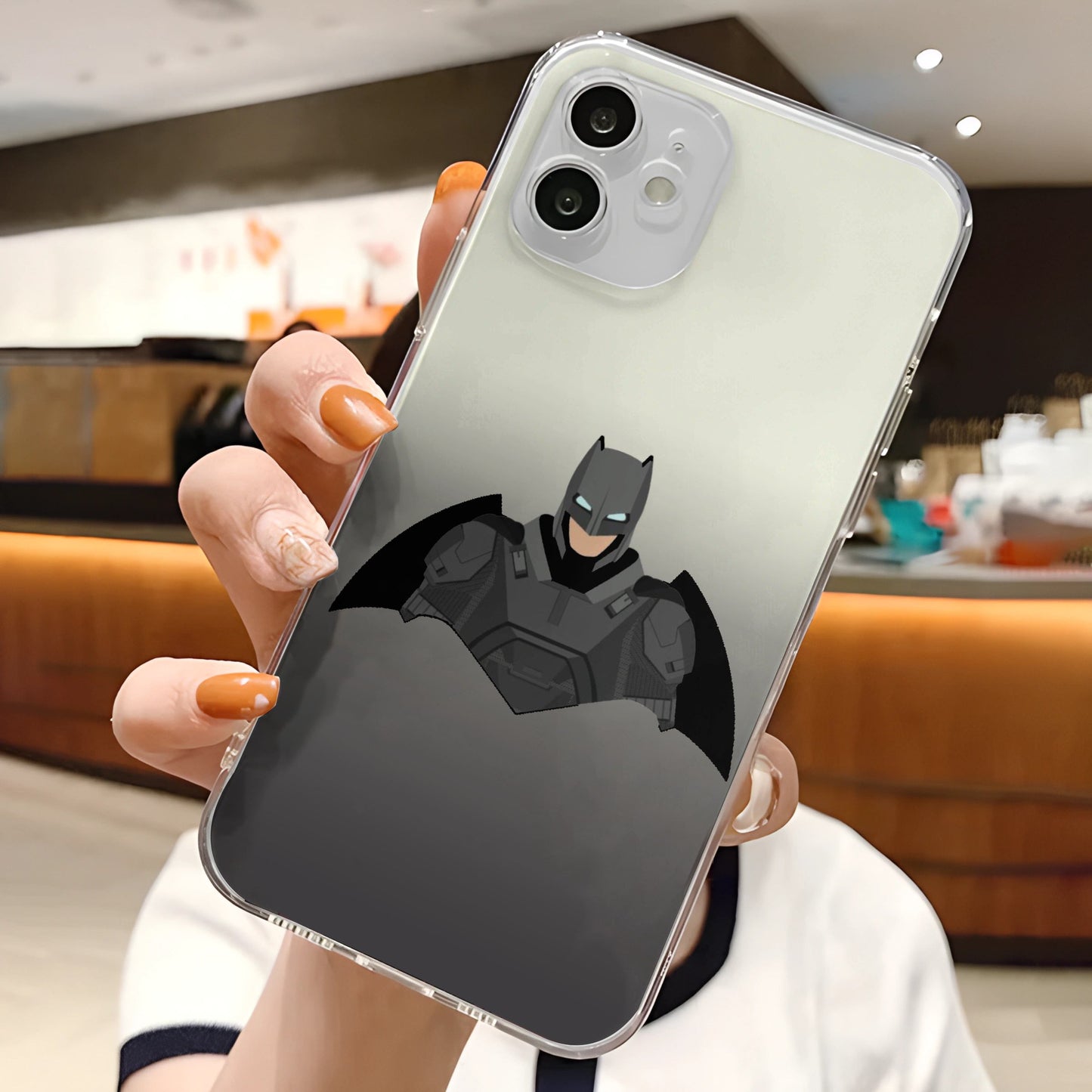 Batman Transparent Mobile Case 1
