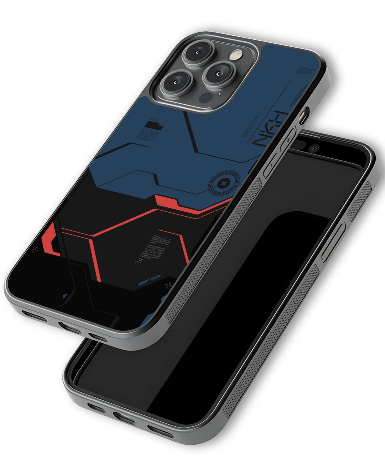 Full Metal Mobile Tech Circuit Cover Case – Bold, Futuristic Protection