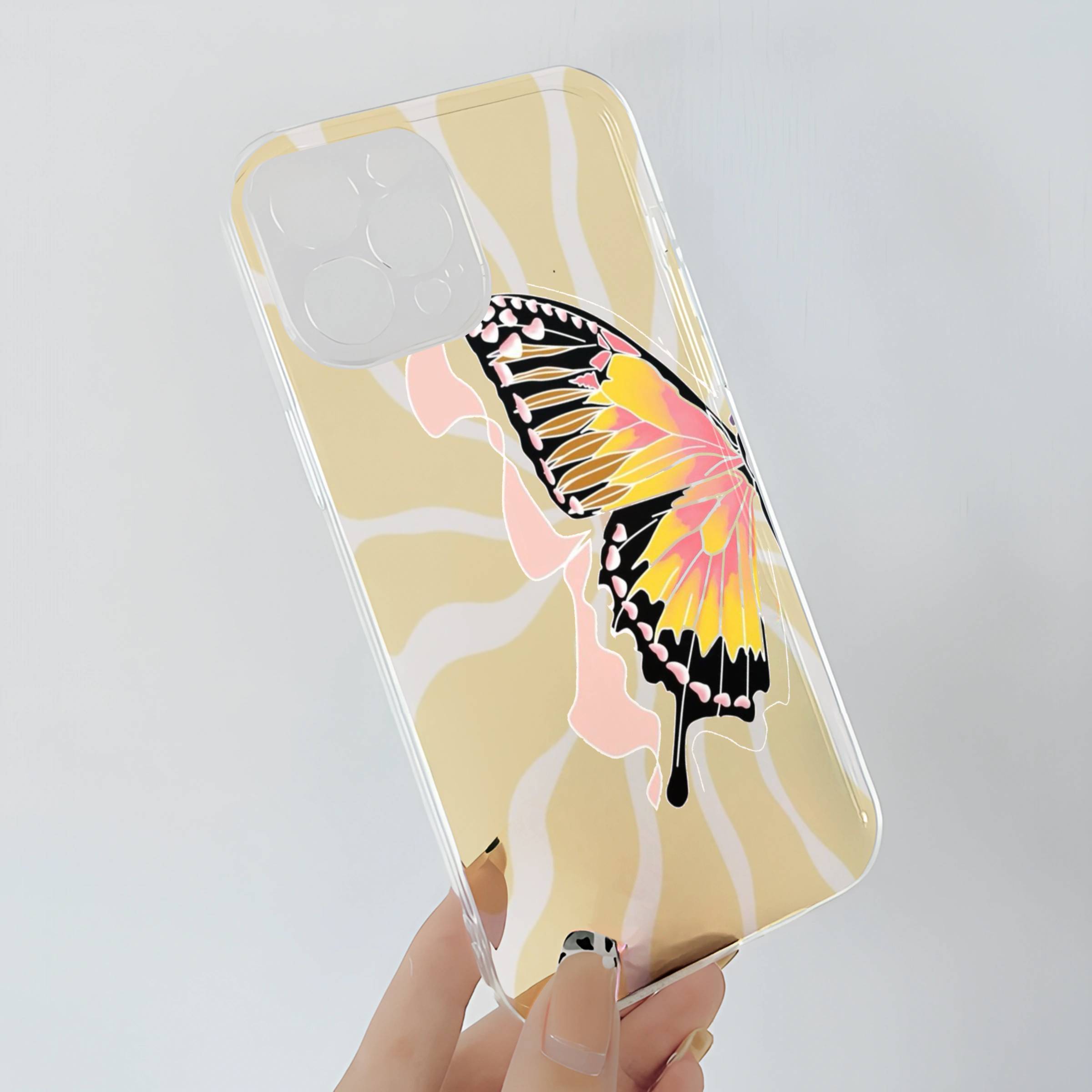 Butterfly Transparent Mobile Case