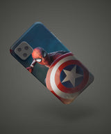 Spiderman with Shield phone case - PopCase