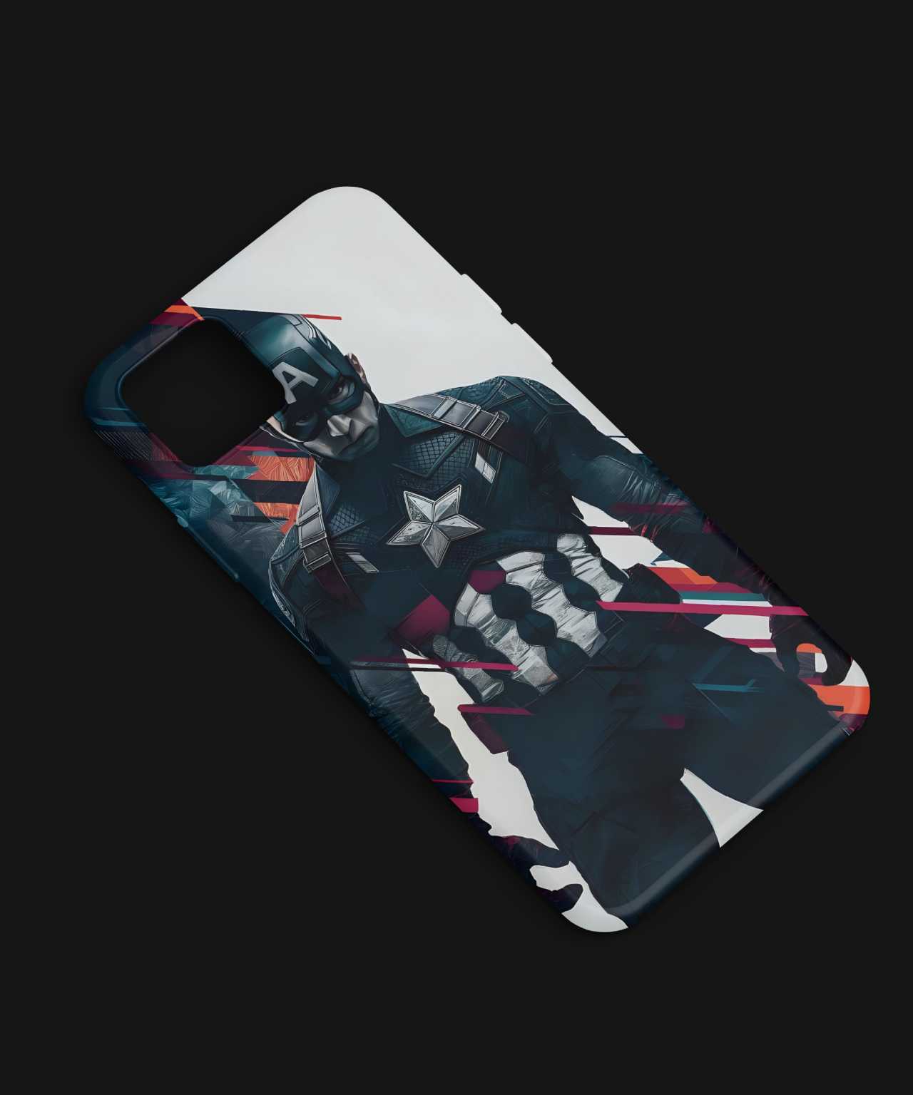 Captain America Design Mobile Case - PopCase