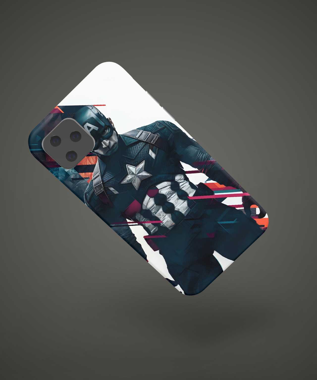 Captain America Design Mobile Case - PopCase