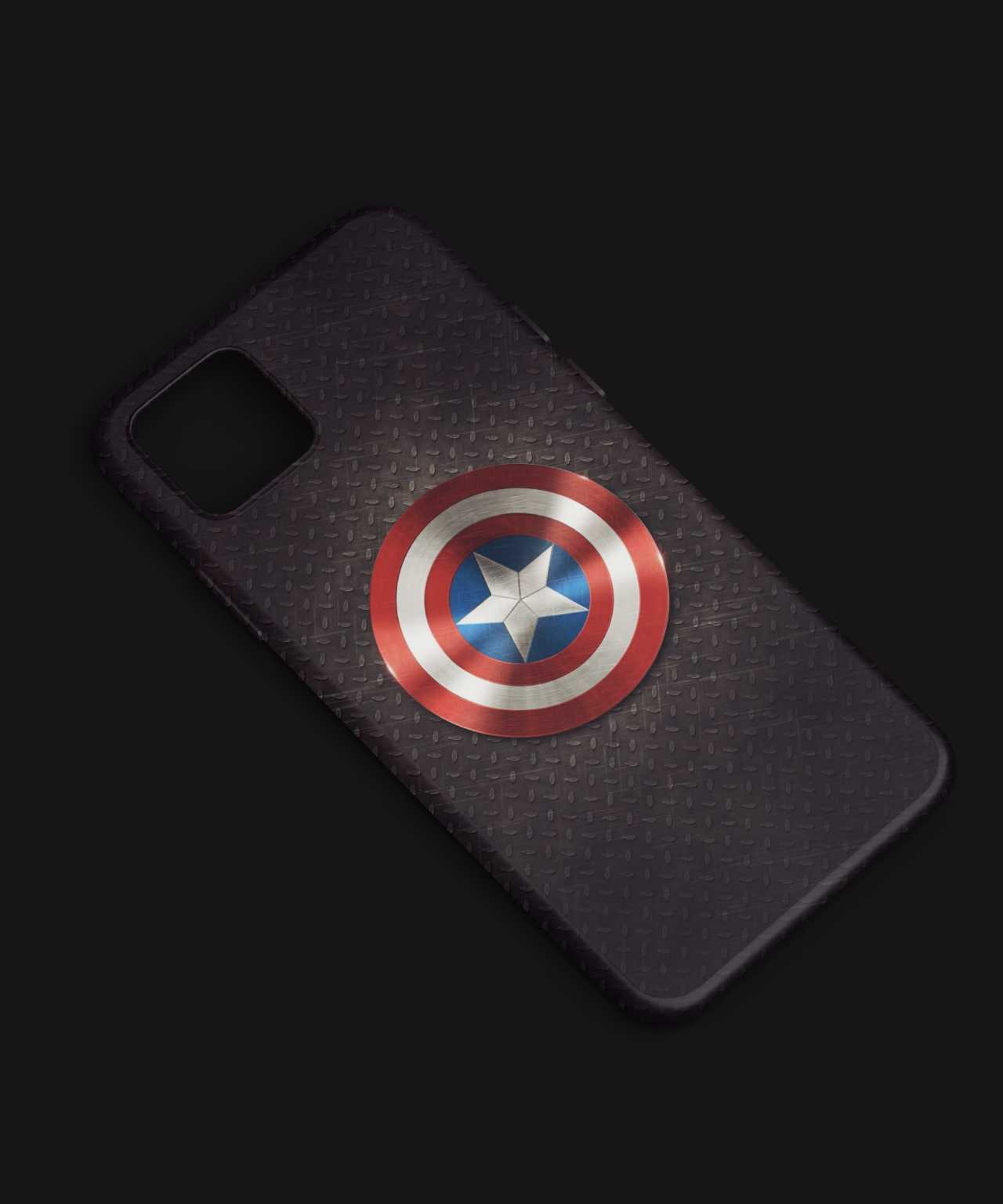 Captain America shield phone case - PopCase