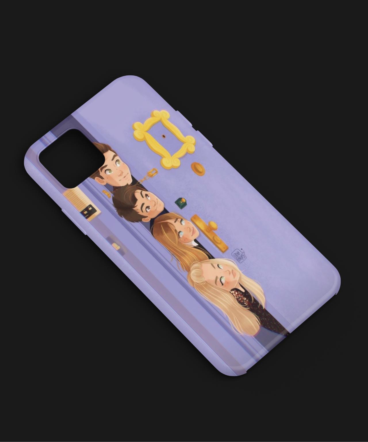 Friends Characters as Small Children Mobile Case 5